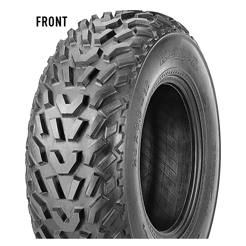 Kenda 08540076AB1 K530 Pathfinder Front Tire - 18x7-7 F 2PR 23F TL 221W0008