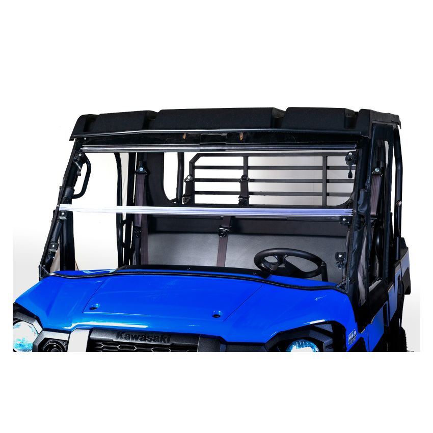 Seizmik 50-26094KIT 15-23 Kawasaki Mule PRO-FX/FXT Windshield Folding UV1S Poly