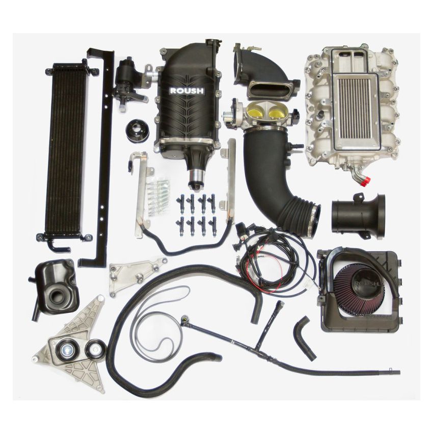 Roush 421435 2011-2014 Ford F-150 5.0L V8 570HP Phase 2 Calibrated Supercharger Kit
