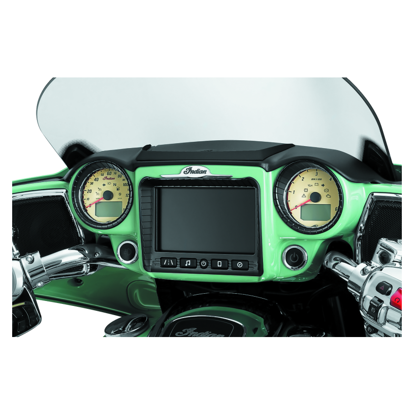 Kuryakyn 5185 Aztec Top Dash Accent Black