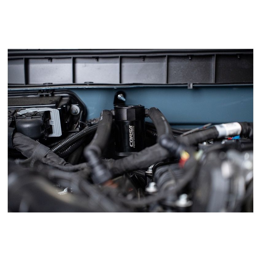 CORSA PERFORMANCE CORCC0012 21-   Ford Bronco 2.7L Catch Can