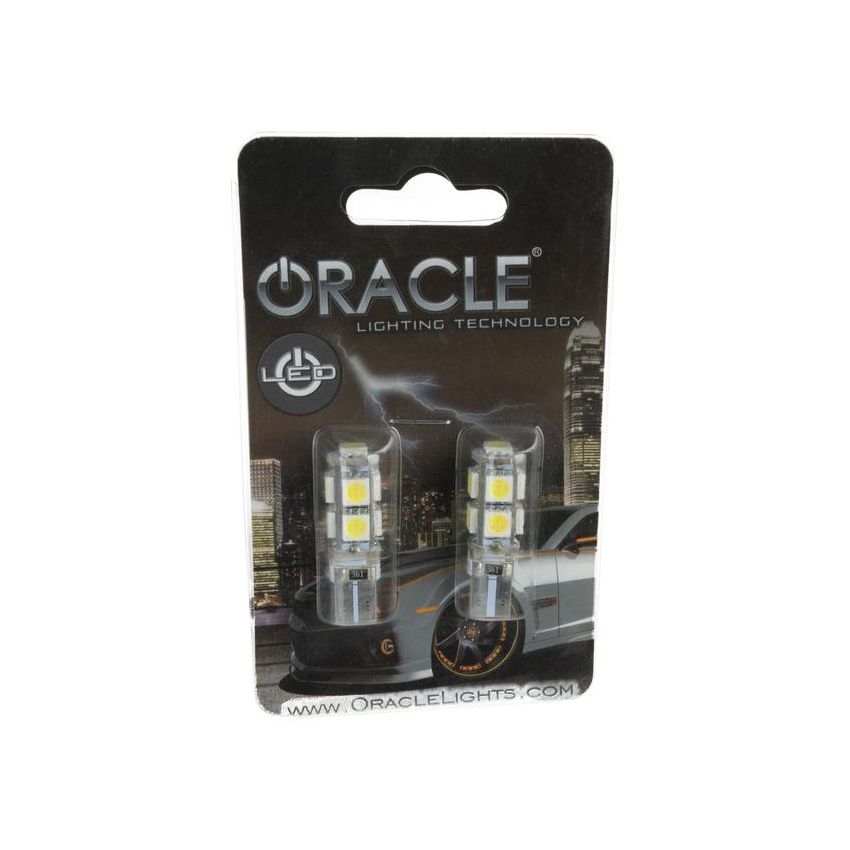 Oracle Lighting 4804-001 T10 9 LED 3 Chip SMD Bulbs (Pair) - Cool White