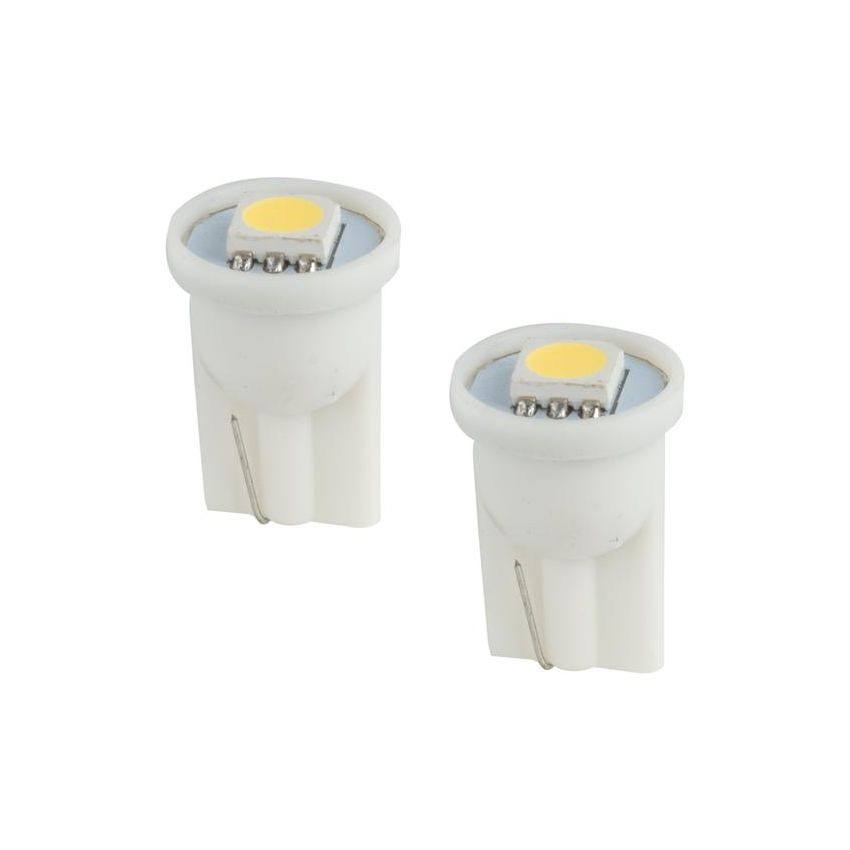 Oracle Lighting 4806-001 T10 1 LED 3-Chip SMD Bulbs, Cool White, Pair
