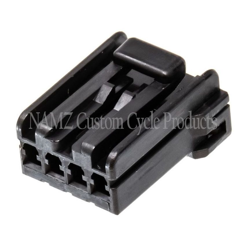 NAMZ NA-174922-2 AMP Multilock 4-Position Female Plug Housing (HD 73154-96BK)