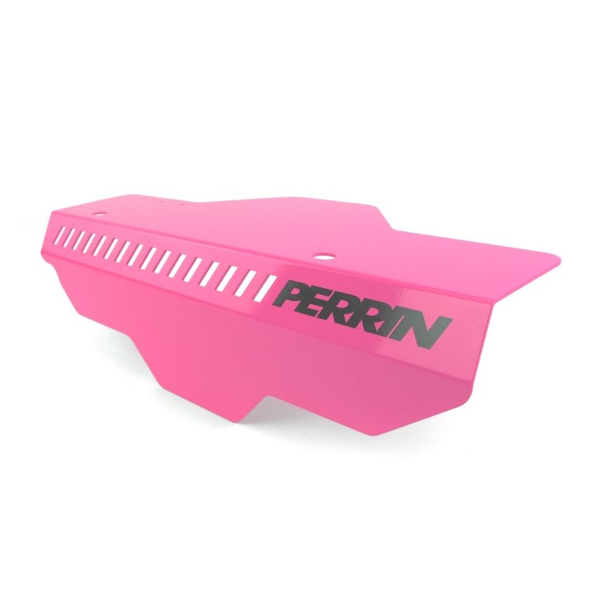 Perrin Subaru Pulley Cover (For EJ Engines) - Hyper Pink