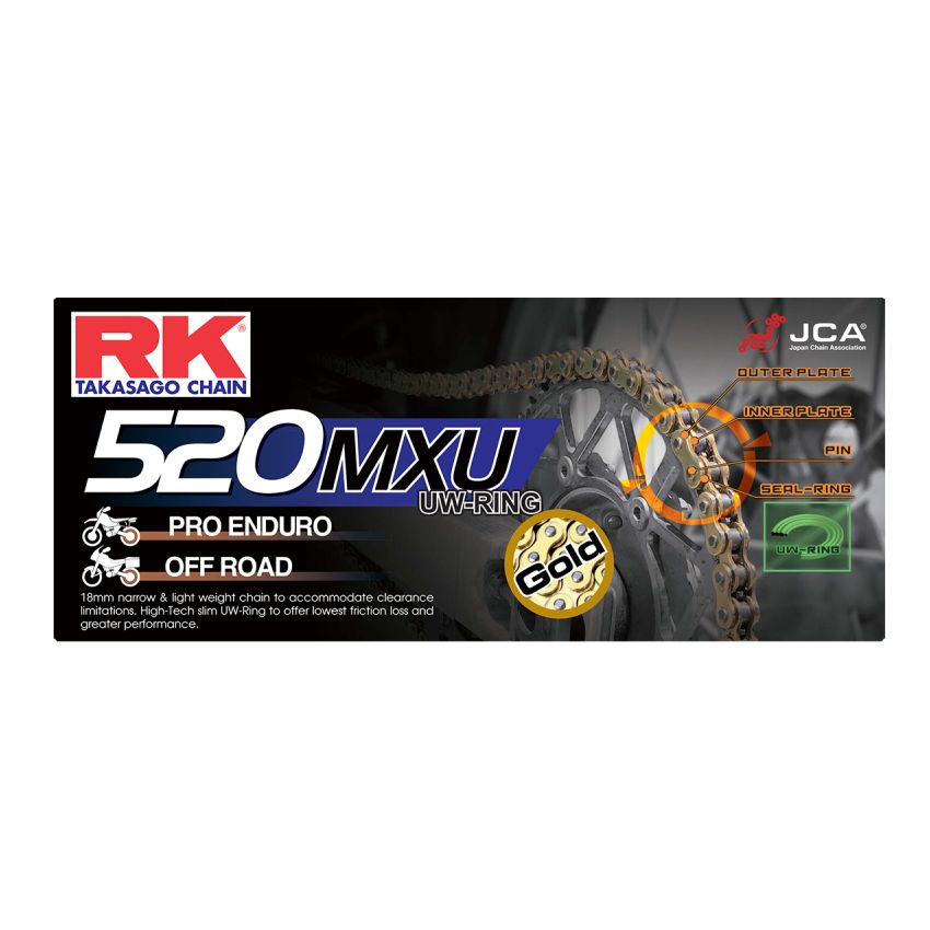 RK Chain GB520MXU-110 GB520MXU-110 - Gold