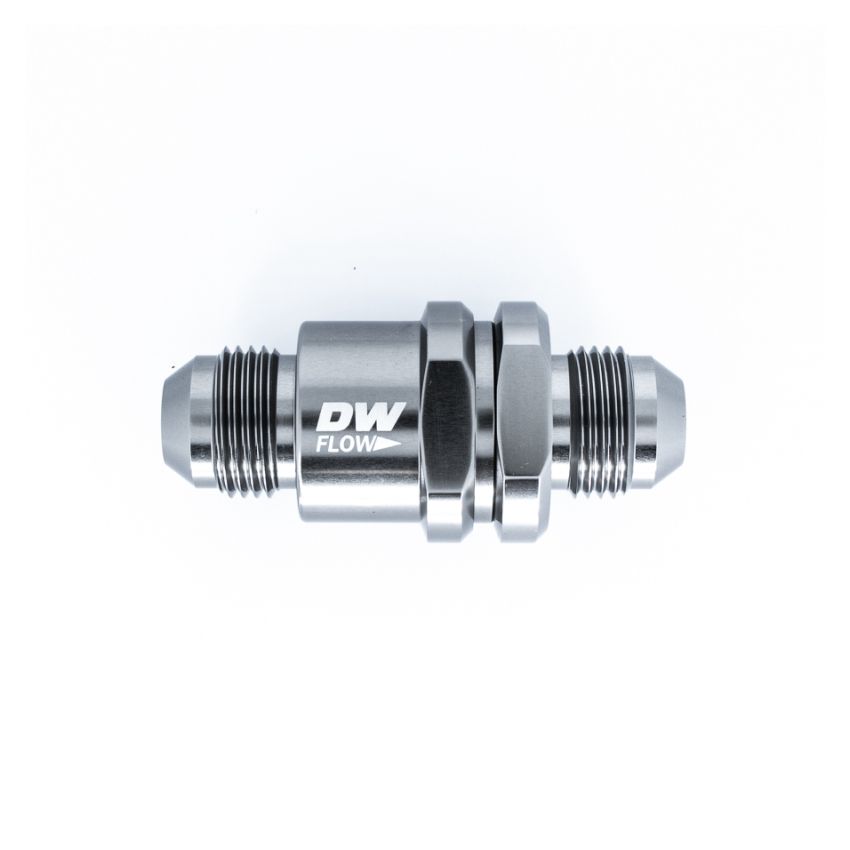 DeatschWerks 6-02-0724 8AN Male Flare + 8AN Male Flare One Way Check Valve