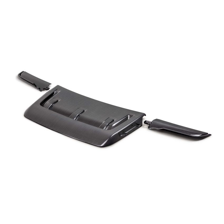 Ford Racing M-16628-FG 2021-2025 F-150 Raptor Carbon Fiber Hood Vent & Trim-Gloss