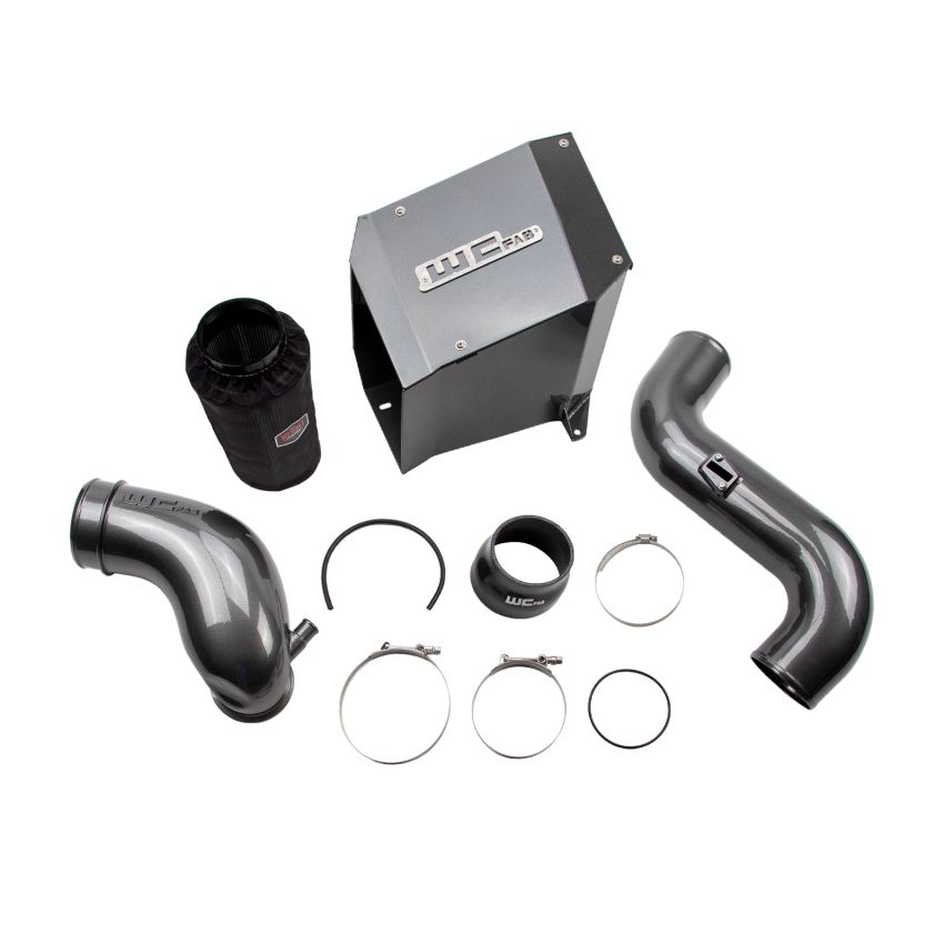 Wehrli WCF100303-GW 07.5-10 Chevrolet Duramax LMM 4in Intake Kit Stage 2 - Gloss White