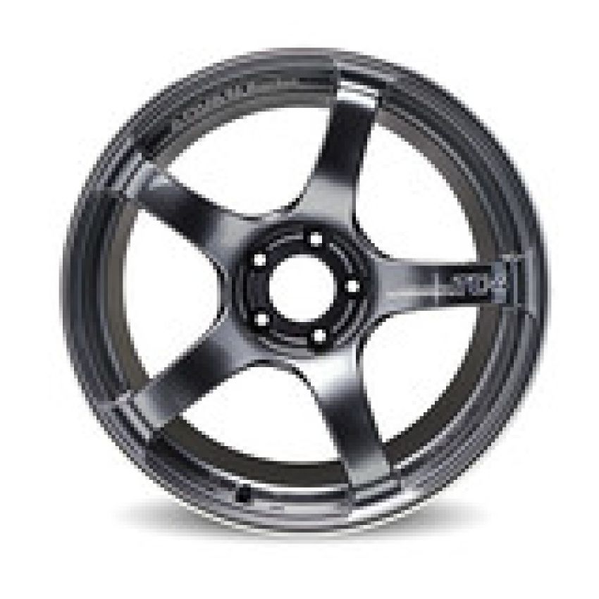 Advan YAD8J45EGMR TC4 18x9.5 +45 5-114.3 Racing Gunmetallic and Ring Wheel