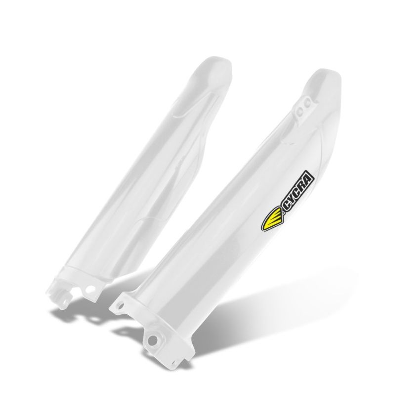 Cycra 1CYC-6909-42 21+ Kawasaki KX450X Fork Guards - White