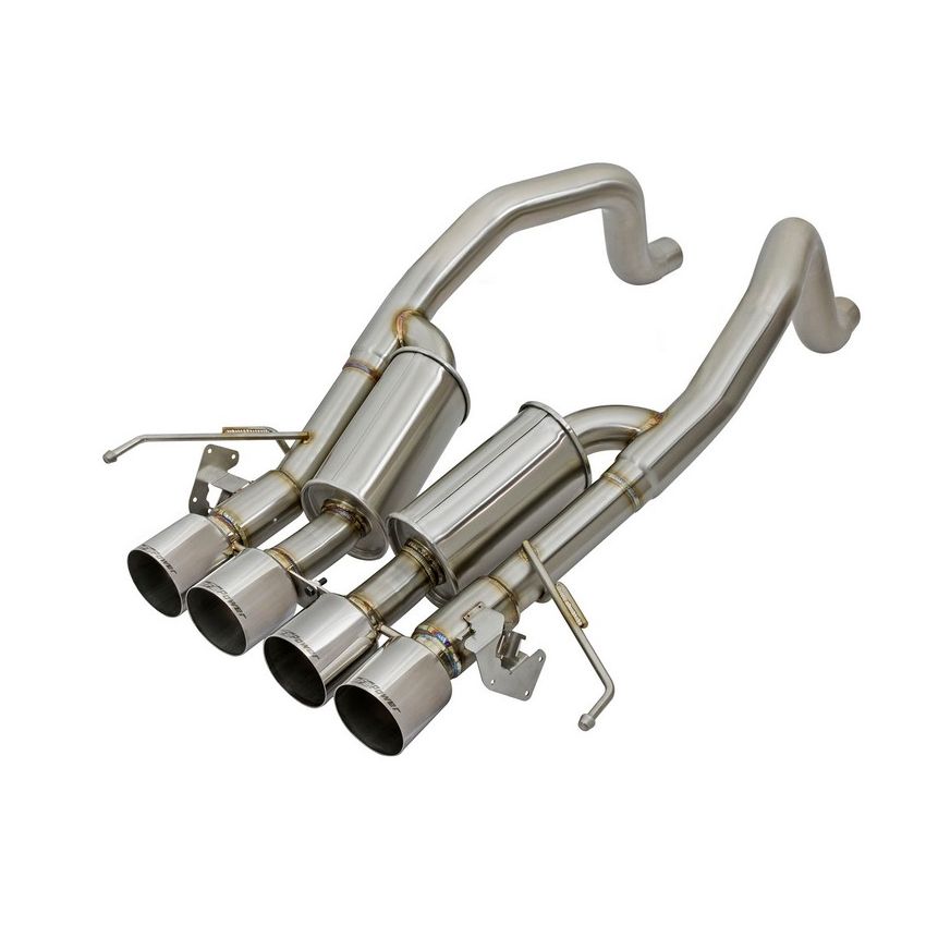 aFe Power 49-34082-P MACH Force-Xp 304 Stainless Steel Axle-Back Exhaust System w/ Polished Tips