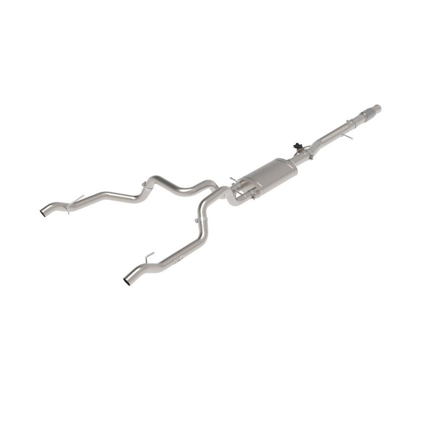 aFe Power 49-34140 Gemini XV 3 IN 304 Stainless Steel Cat-Back Exhaust System w/ Cut-Out