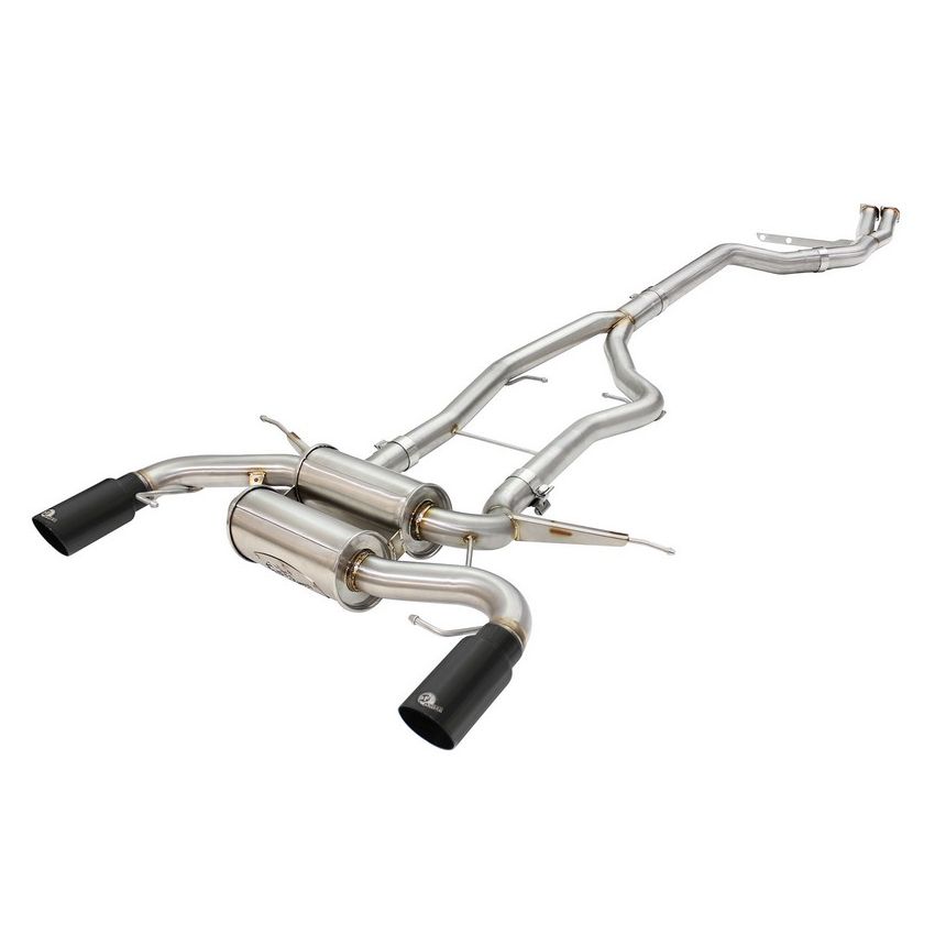 aFe Power 49-36328-B MACH Force-Xp 3 IN to 2-1/2 IN Stainless Steel Cat-Back Exhaust w/ Black Tip