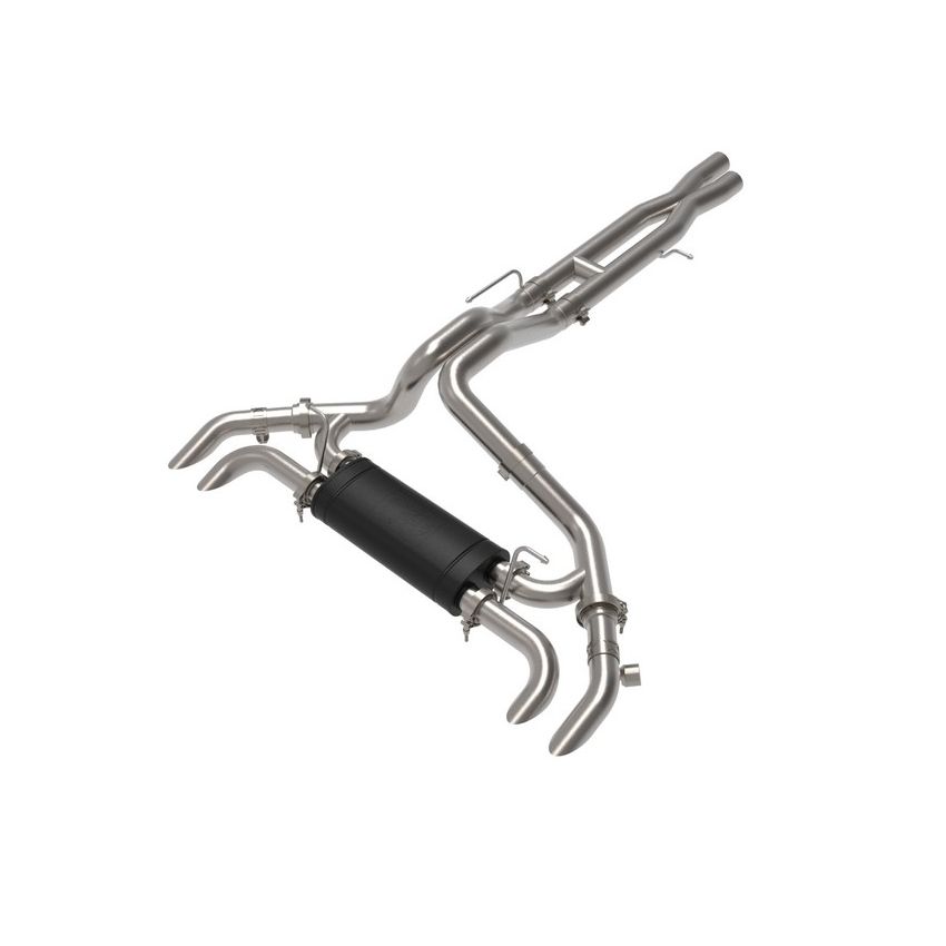 aFe Power 49-38101 Vulcan Series 2-1/2 IN to 3 IN Stainless Steel Cat-Back Exhaust System