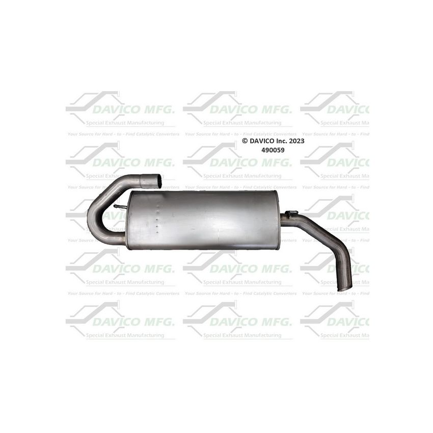 Davico Mfg 490059 Direct fit Muffler