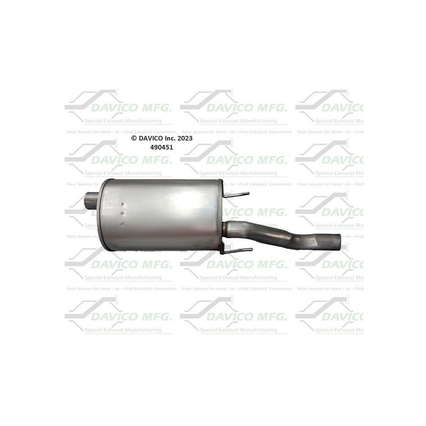 Davico Mfg 490451 Direct fit Muffler