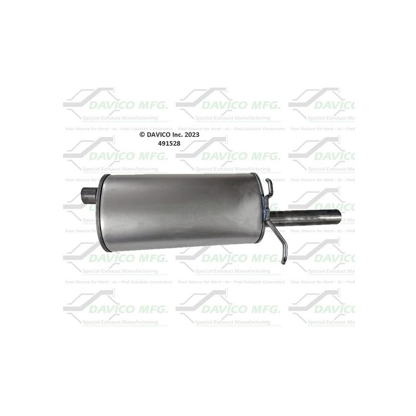 Davico Mfg 491528 Direct fit Muffler