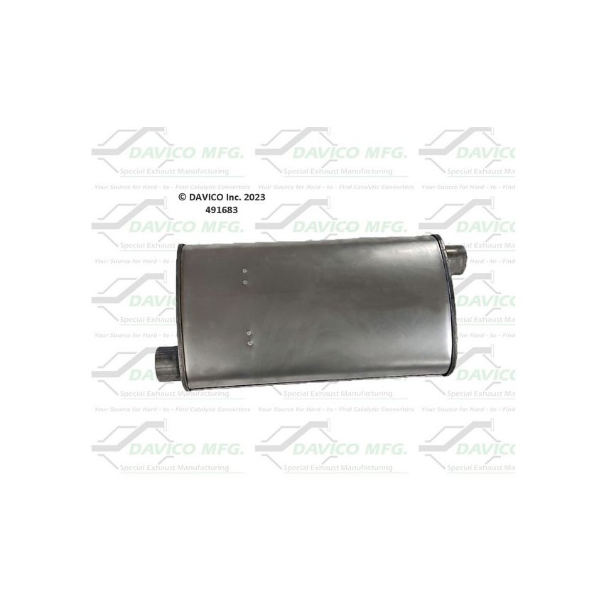 Davico Mfg 491683 Direct fit Muffler