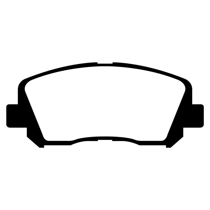 EBC UD16401 15+ Chrysler 200 3.6 (Heavy Duty Brakes) Ultimax2 Front Brake Pads