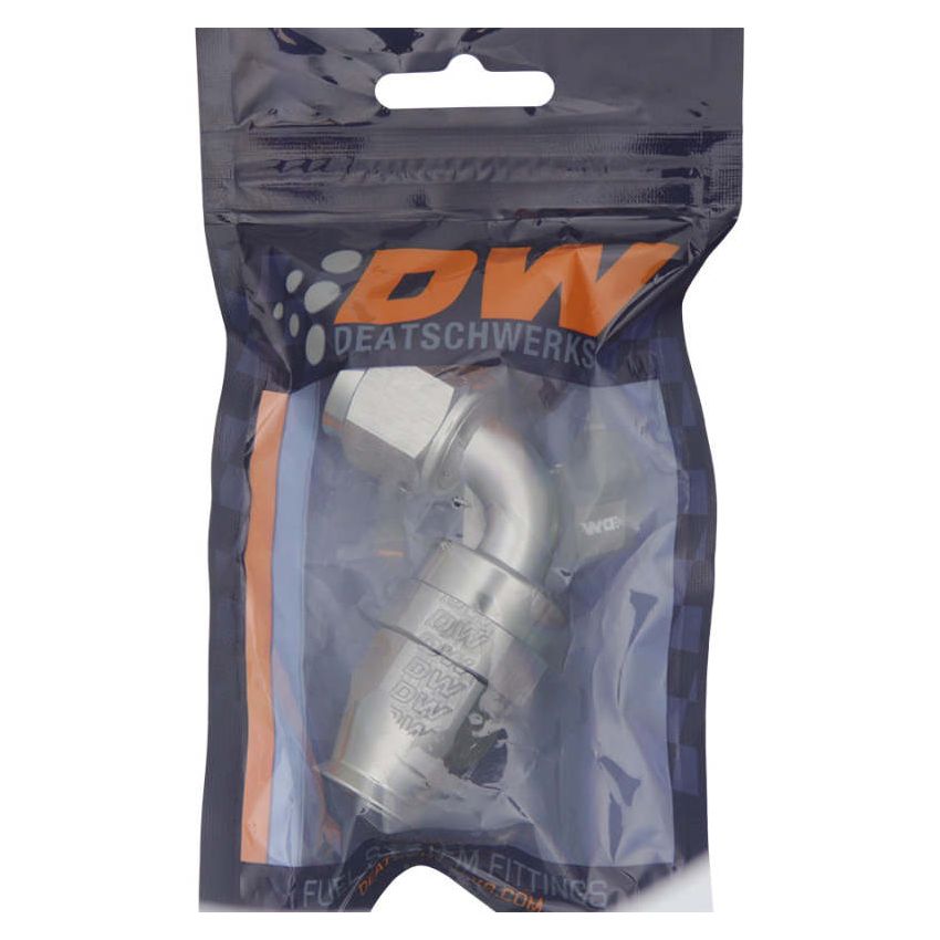 #8 90-Deg Hose End PTFE Series