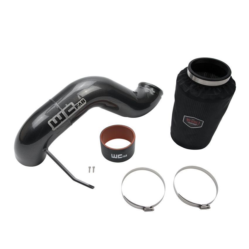 Wehrli 03-07 Dodge 5.9L Cummins 4in Intake Kit - Gloss Black