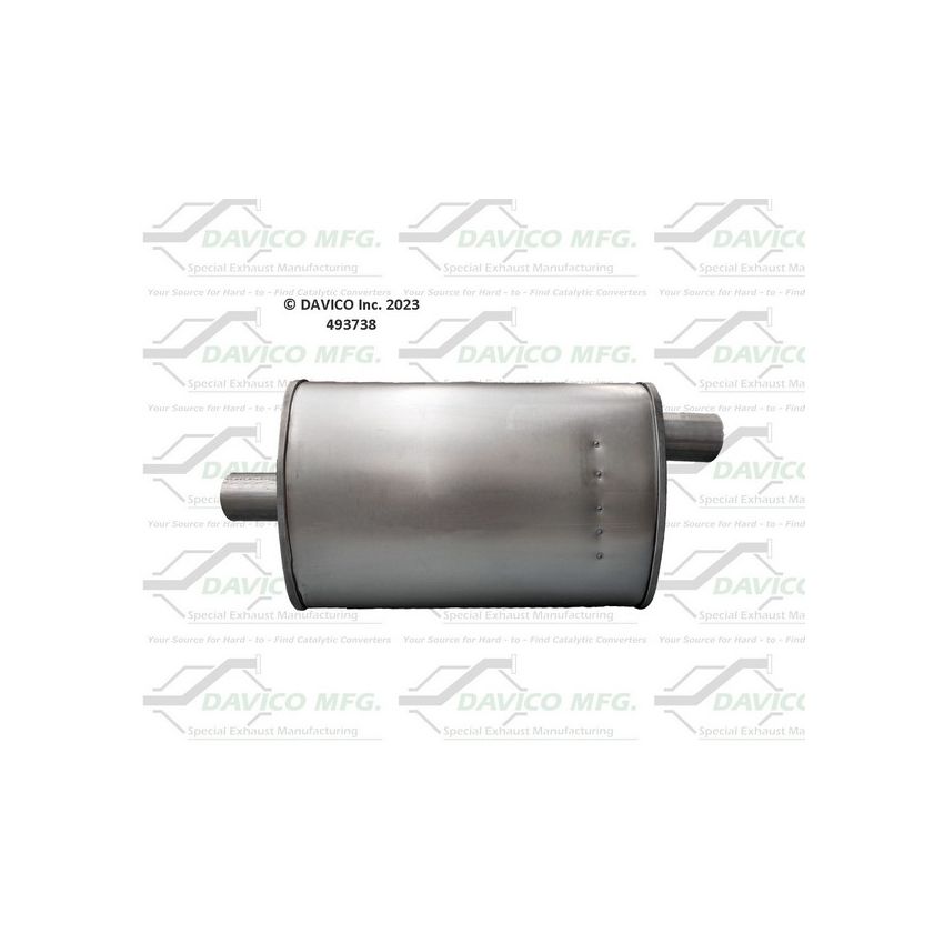 Davico Mfg 493738 Universal Fit Muffler