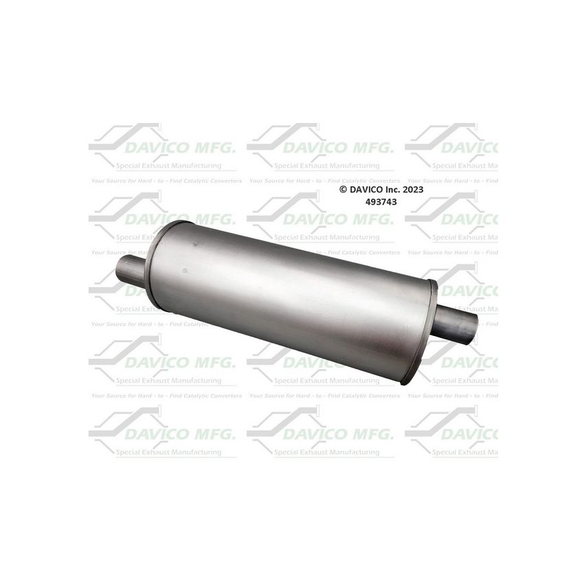 Davico Mfg 493743 Universal Fit Muffler