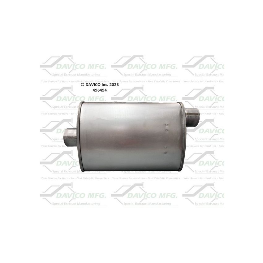 Davico Mfg 496494 Universal Fit Muffler