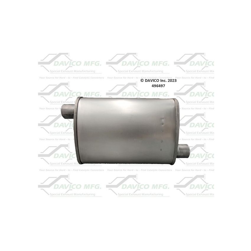 Davico Mfg 496497 Universal Fit Muffler