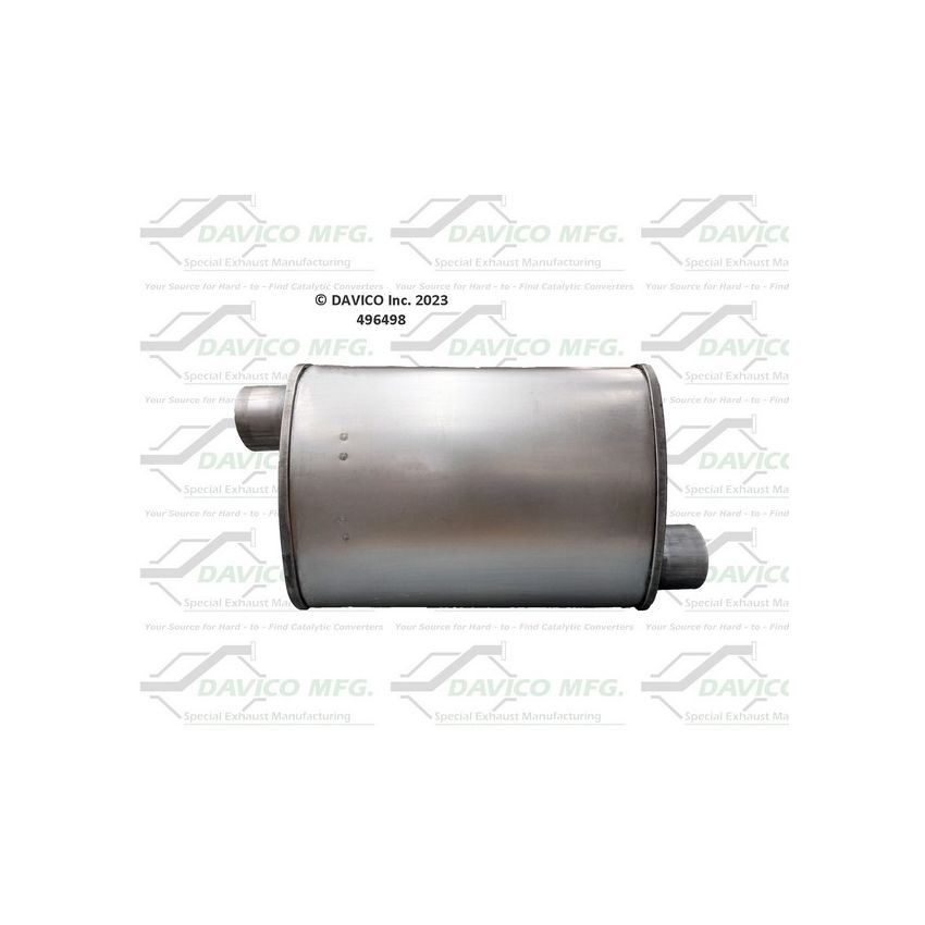 Davico Mfg 496498 Universal Fit Muffler
