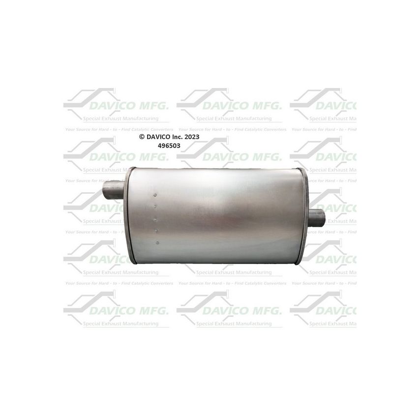 Davico Mfg 496503 Universal Fit Muffler