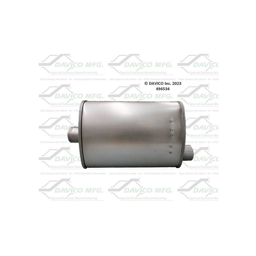 Davico Mfg 496534 Universal Fit Muffler