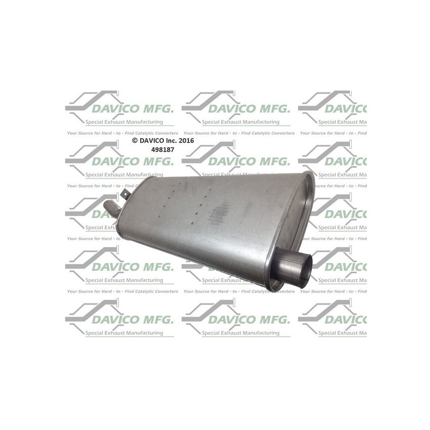 Davico Mfg 498187 Direct fit Muffler