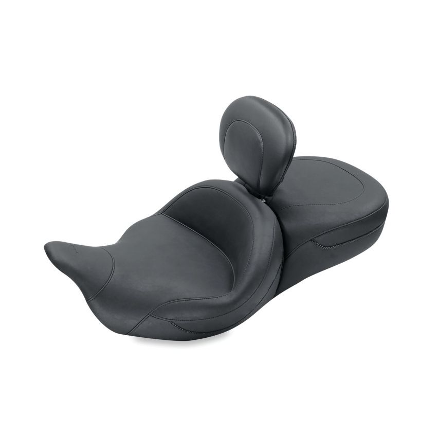 Mustang Motorcycle 79556 Mustang 08-21 Harley Electra Glide, Rd Glide, Rd King ,Str Glide Super Touring 1PC Seat - Black