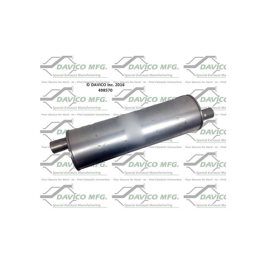 Davico Mfg 498570 Direct fit Muffler