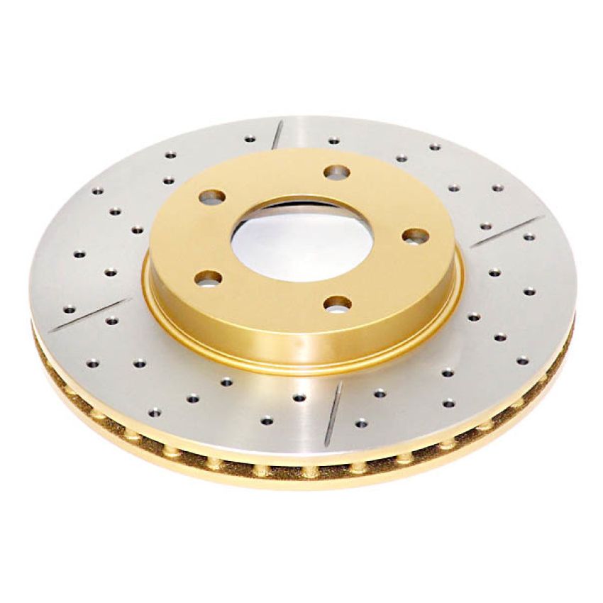 DBA 957X 01-06 Mazda Tribute 2.3L Front Drilled & Slotted Street Series Rotor