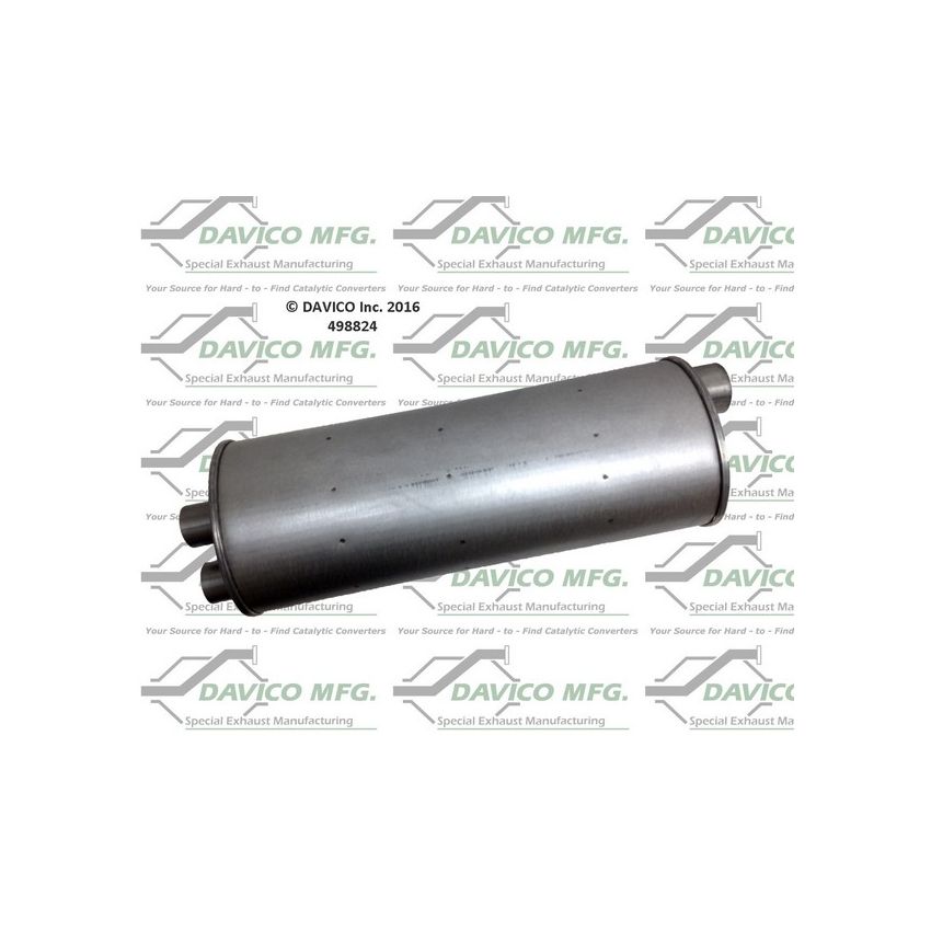 Davico Mfg 498824 Direct fit Muffler