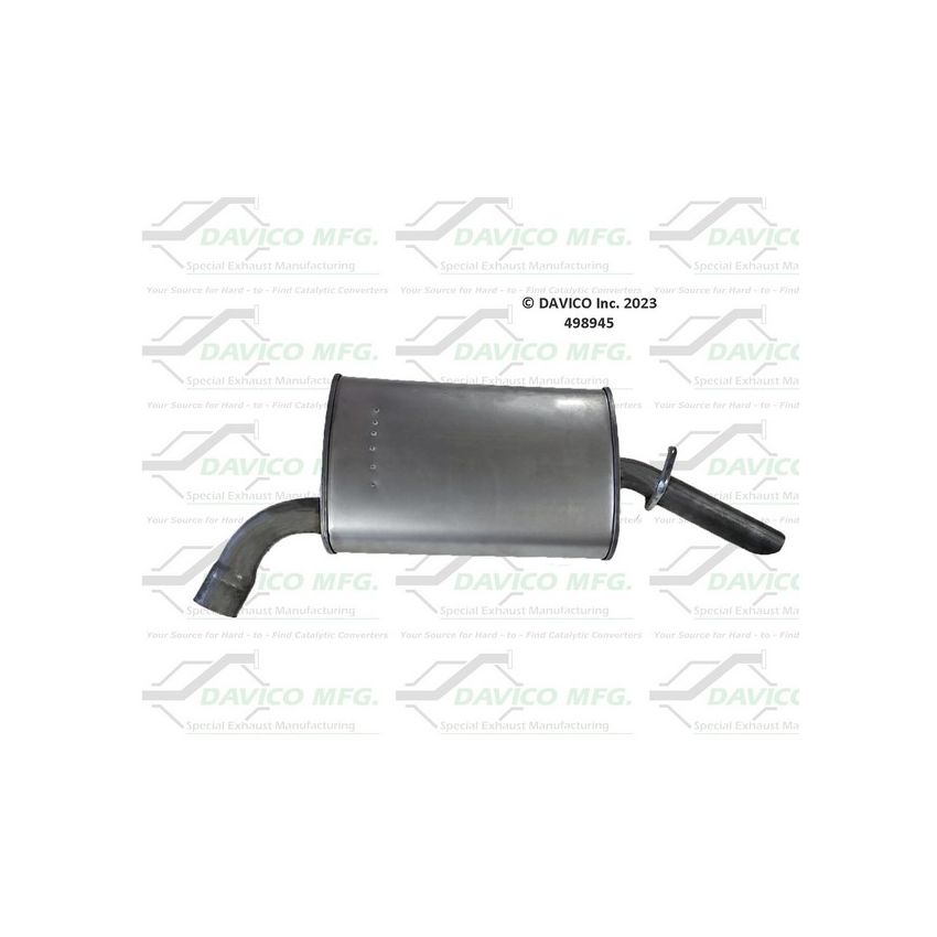 Davico Mfg 498945 Direct fit Muffler