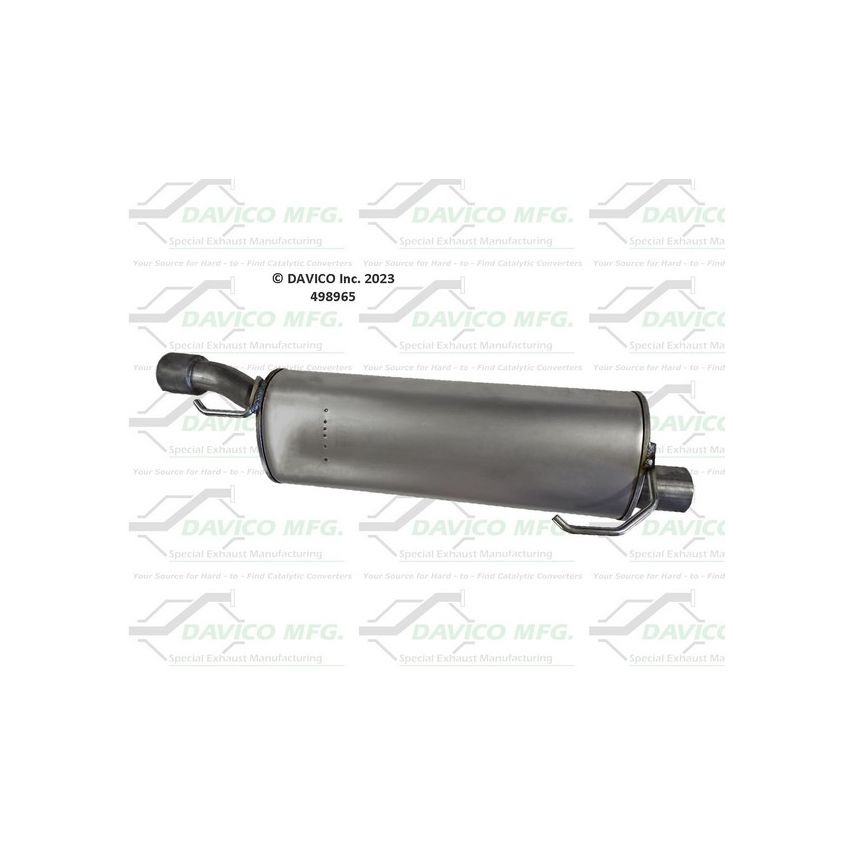 Davico Mfg 498965 Direct fit Muffler