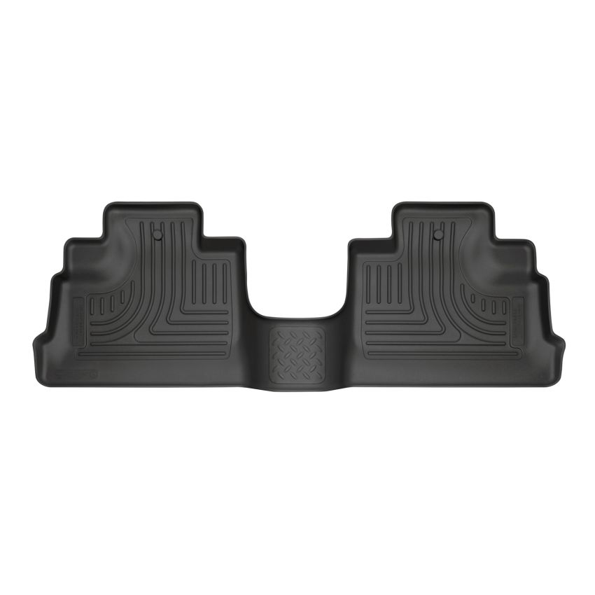 Husky Liners 11-12 Jeep Wrangler Unlimited (4 Door) WeatherBeater 2nd Row Black Floor Liners
