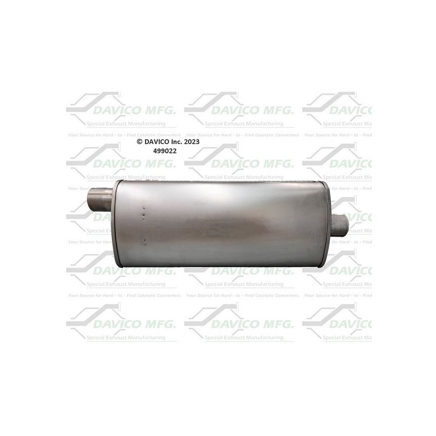 Davico Mfg 499022 Universal Fit Muffler