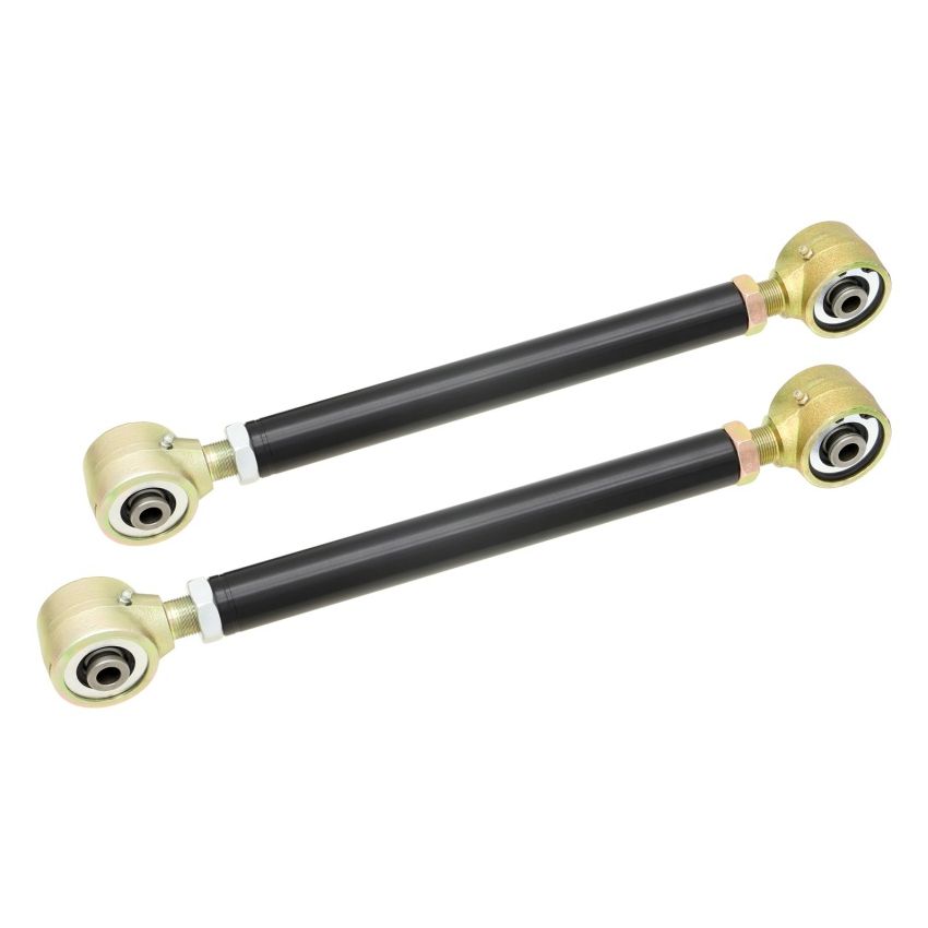 RockJock JK Johnny Joint Adjustable Control Arms Rear Upper Double Adjustable Greasable Pair