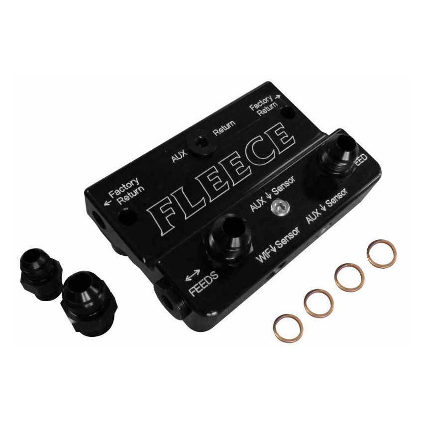 Fleece Performance 10-12 Dodge 6.7L Cummins 4th Gen Fuel Distribution Block