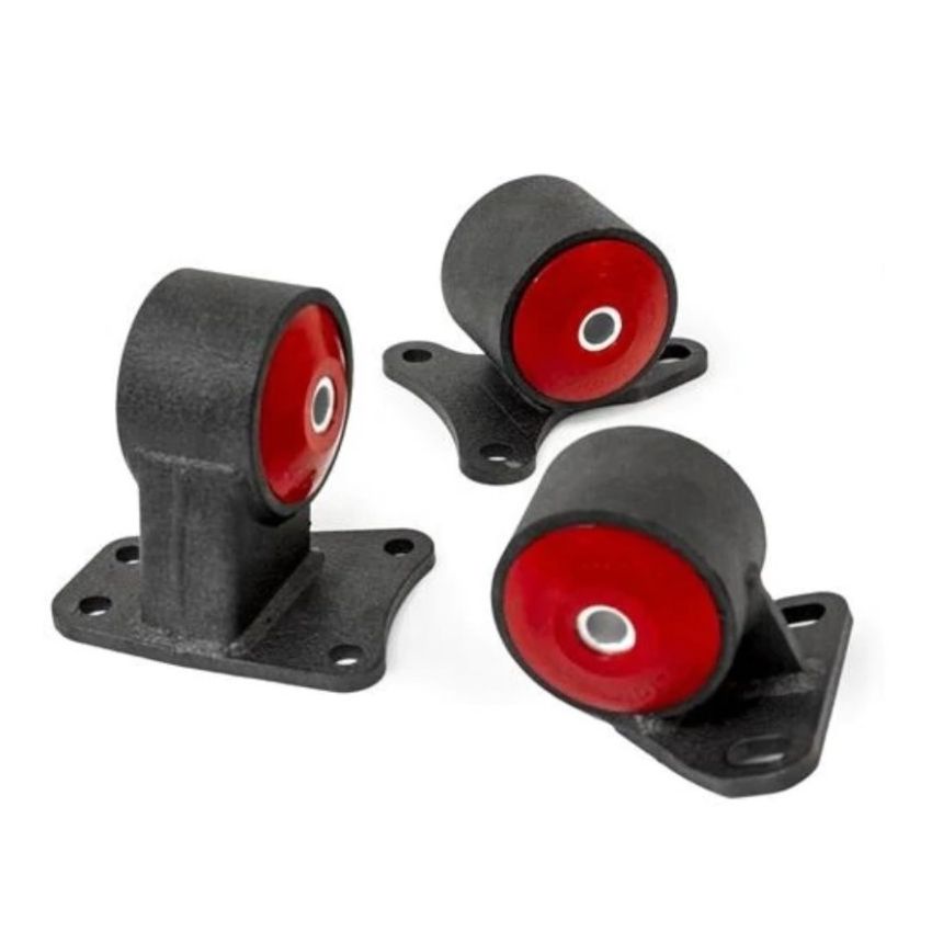 Innovative 88-91 Prelude B-Series Black Steel Mounts 75A Bushings