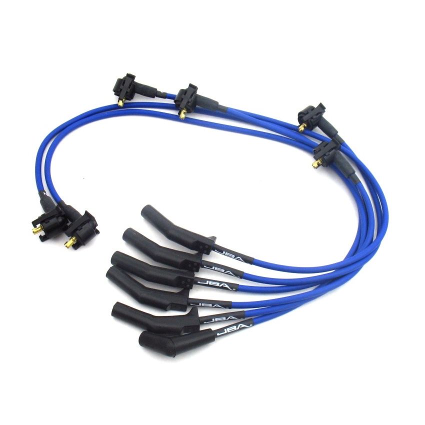 JBA 94-98 Ford Mustang 3.8L Ignition Wires - Blue