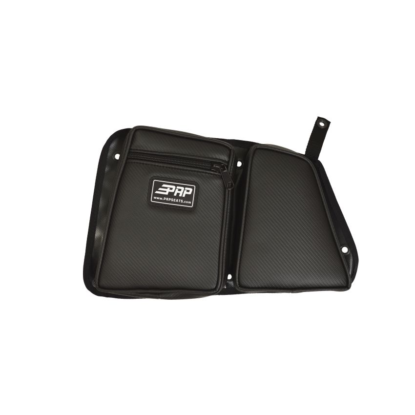 PRP Polaris RZR Rear Door Bag with Knee Pad (Driver Side)- Black