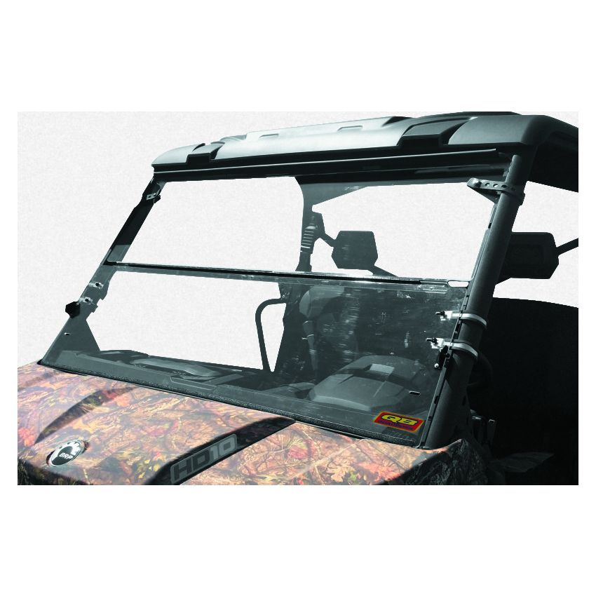 QuadBoss 375620 16-22 Can-Am Defender HD10 Folding Windshield