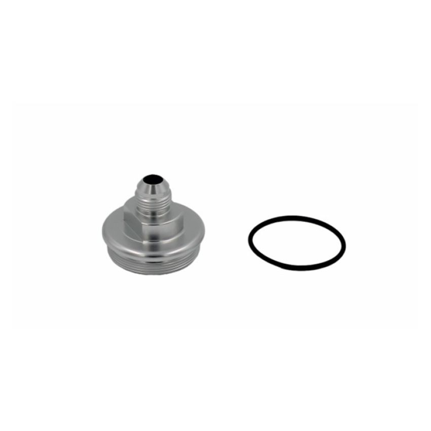 Fuelab 108020101-2 Replacement Filter Cap -8AN Outlet - Clear