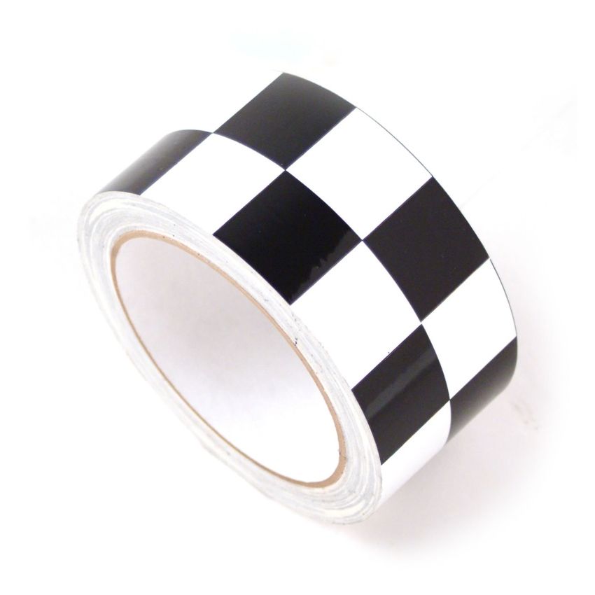 Design Engineering 60202 Speed Tape 2in x 45ft Checkerboard